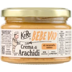 KoRo x Bebe Vio Crema di Arachidi al Caramello Salato 250 g