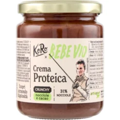 KoRo x Bebe Vio Crema Proteica Crunchy Nocciole e Cacao 200 g