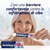 Kukident Plus Barriera Anti-Cibo Sapore Fresco Crema Adesiva per Dentiere 40 g