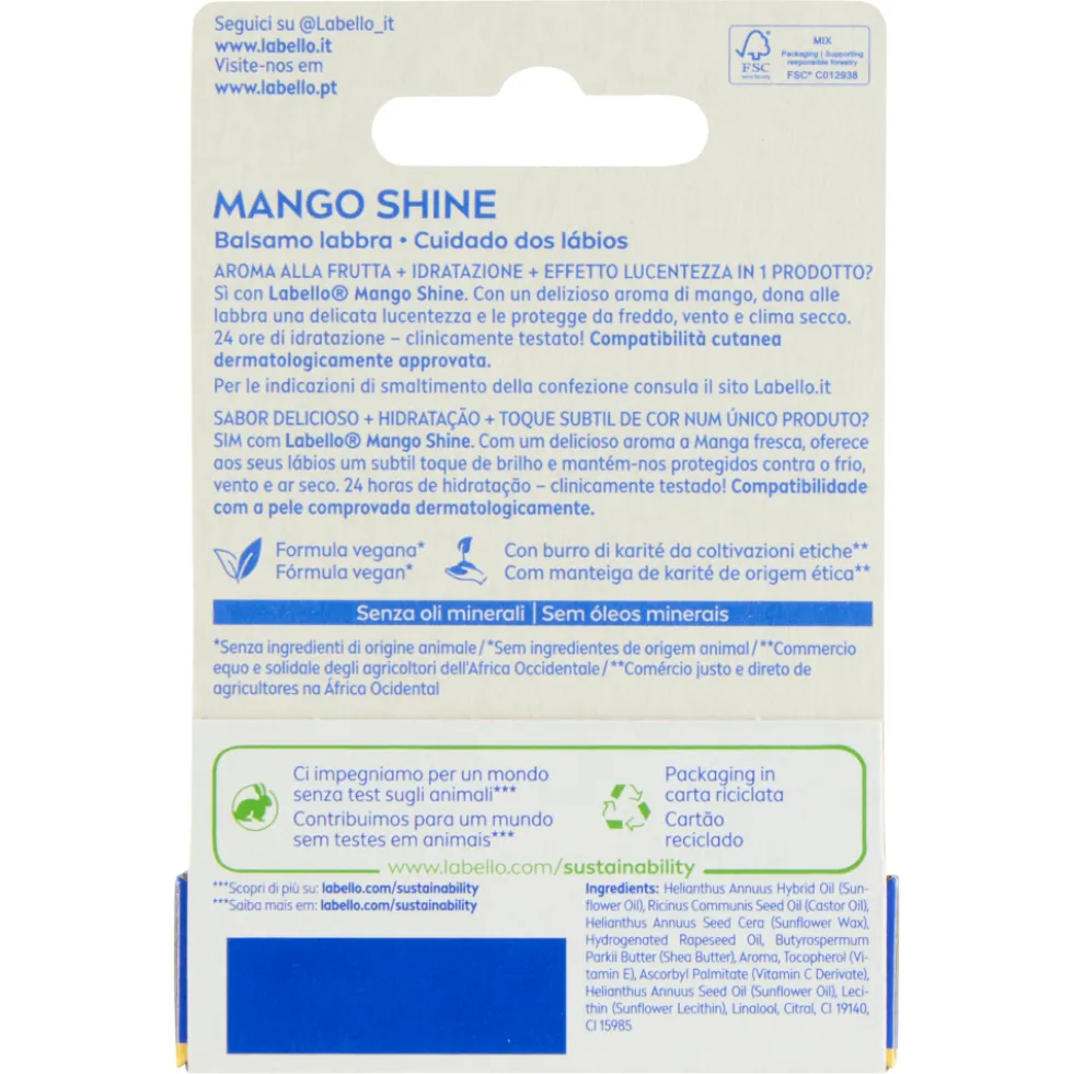 Labello Mango Shine 4,8 g