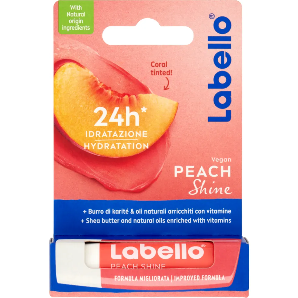 Labello Peach Shine 4,8 g