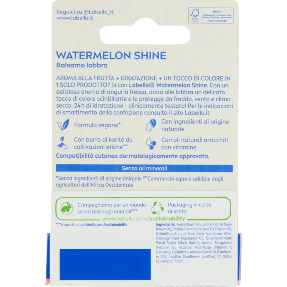 Labello Watermelon Shine 4,8 g