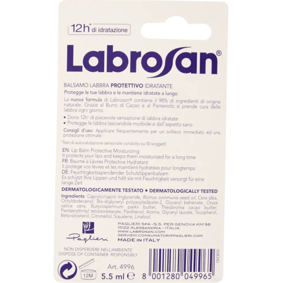 Labrosan Balsamo Labbra Protettivo Idratante