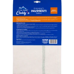 La Casa Caddy's Panno Pavimenti Cotone 48x70 cm