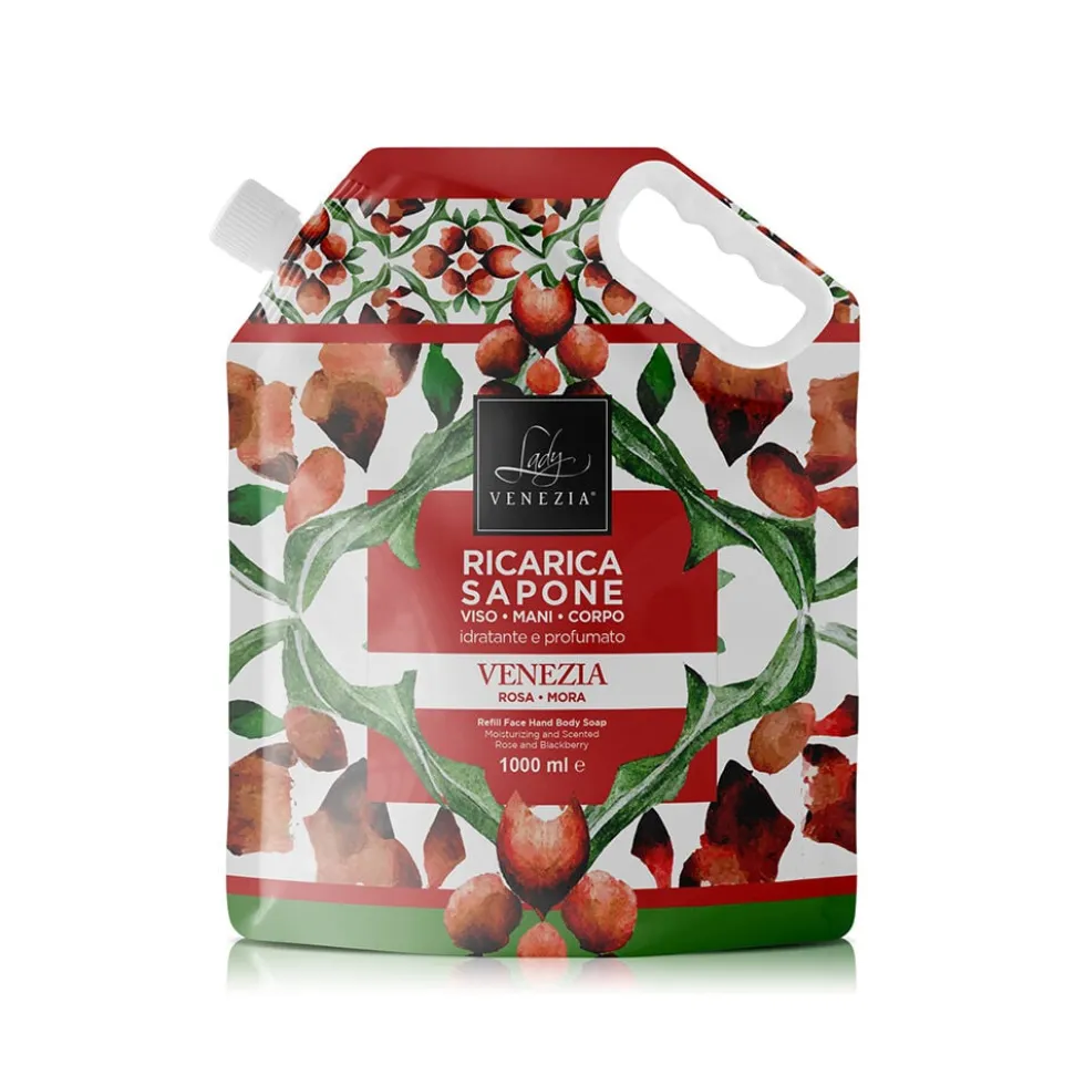 Lady Venezia Venezia Sapone Mani Ricarica 1 Litro