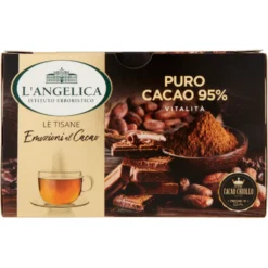 L'Angelica Le Tisane Emozioni al Cacao Puro Cacao 95% 15 Filtri
