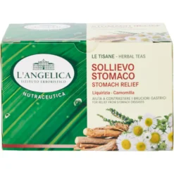 L'Angelica Nutraceutica le Tisane Sollievo Stomaco 20 Filtri 30 g