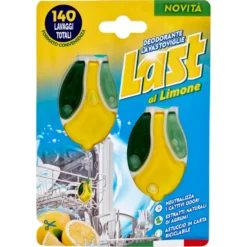 Last Deodorante Lavastoviglie al Limone 2 Pezzi