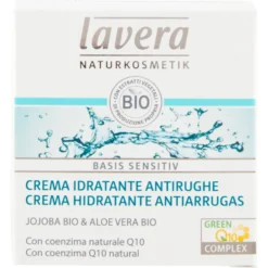 Lavera Basis Sensitiv Crema Idratante Antirughe Jojoba Bio & Aloe Vera Bio 50 ml