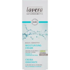 Lavera Basis Sensitiv Crema Idratante Aloe Vera Bio & Jojoba Bio 50 ml