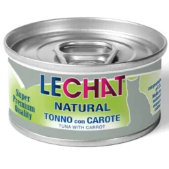 LeChat Natural Tonno con Carote 80 g