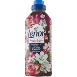Lenor Ammorbidente Gelsomino Scarlatto e Rose de Mai 38 Lavaggi
