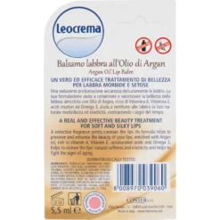 Leocrema Labbra Lip Balm All'olio di Argan