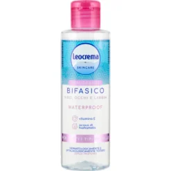 Leocrema Skincare Struccante Bifasico Viso, Occhi e Labbra Waterproof 150 ml