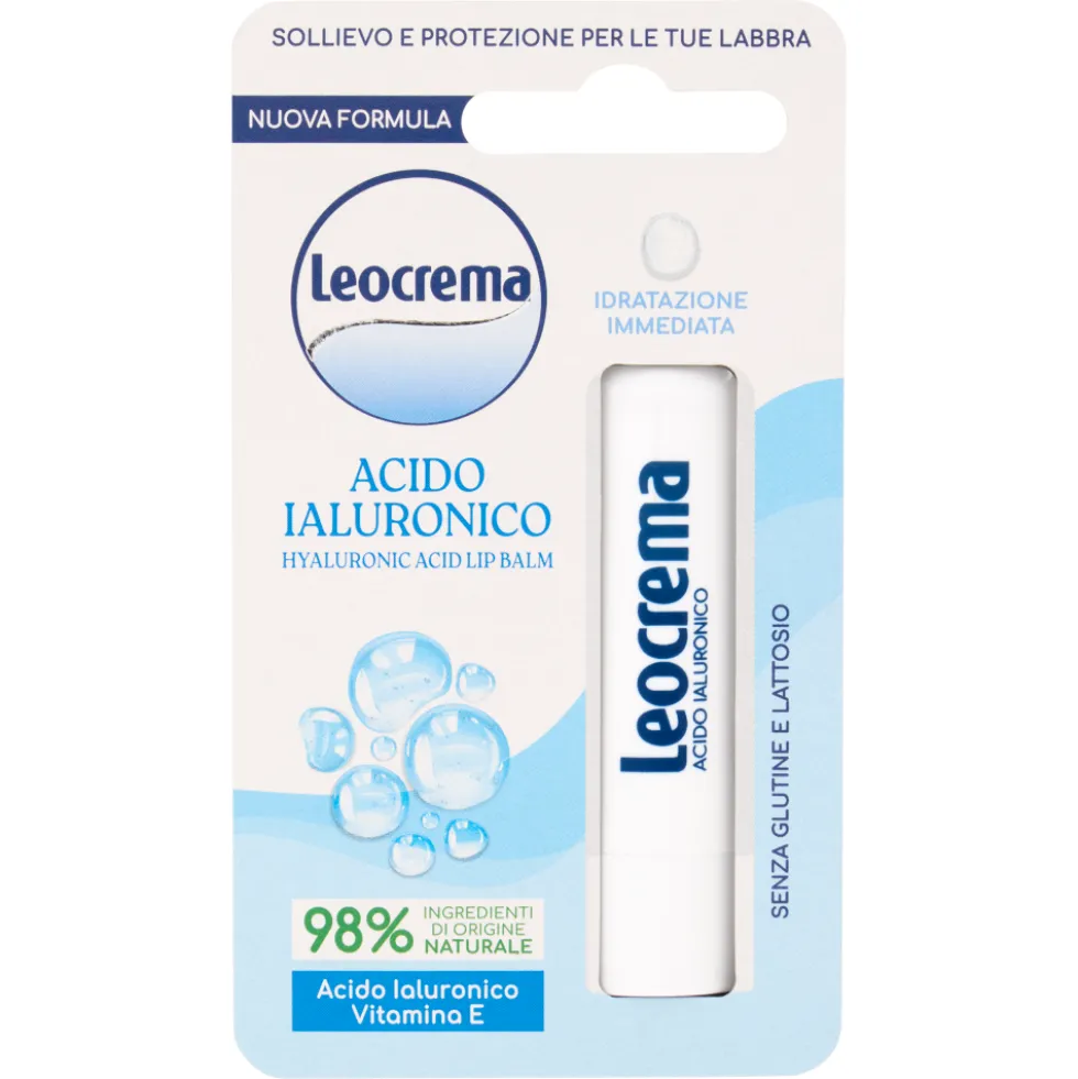 Leocrema Stick Labbra Acido Ialuronico 5,5 ml