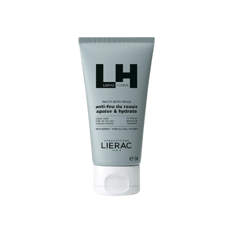 Lierac Homme Balsamo Dopobarba Anti-irritazione Idratante Lenitivo 75 ml