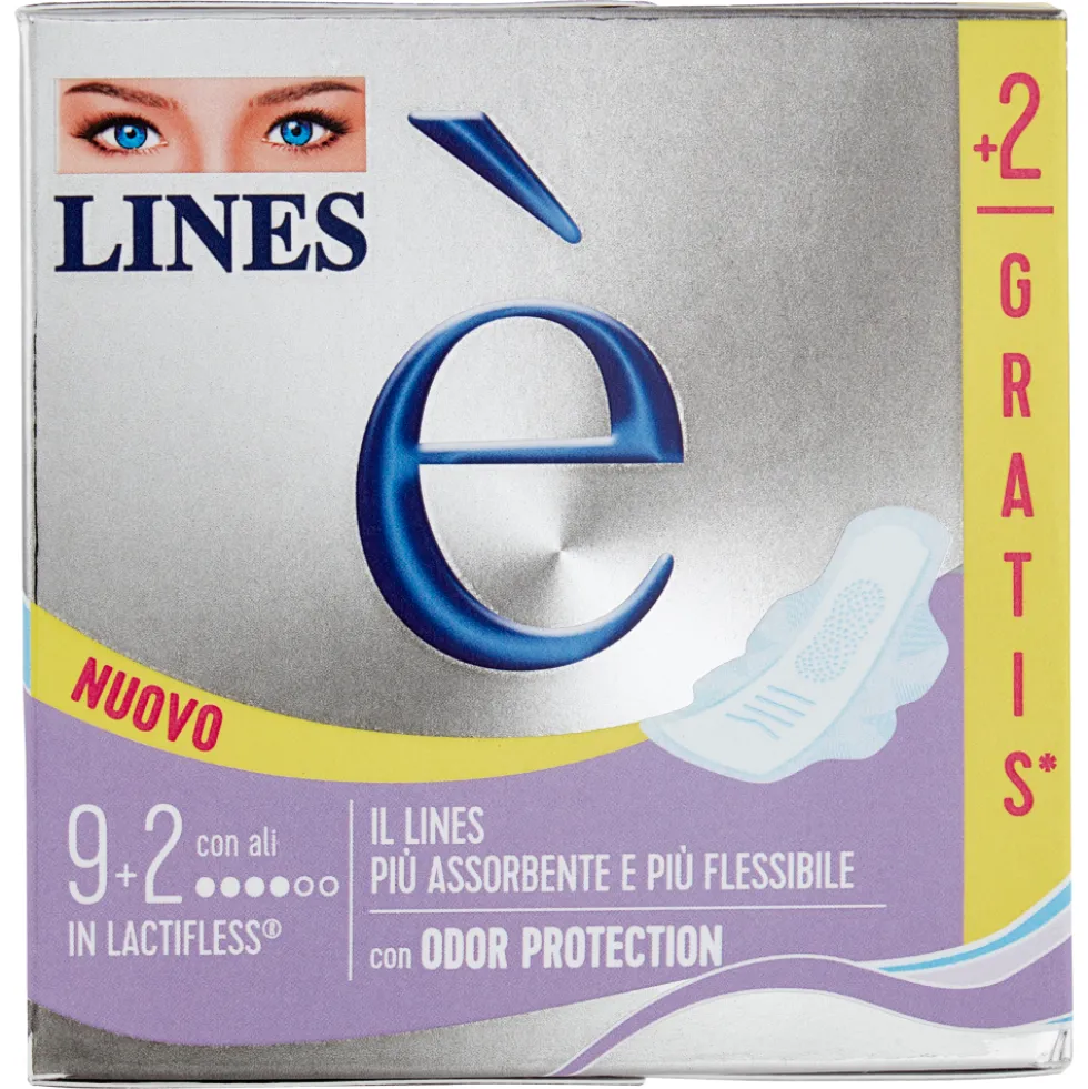 Lines E' con Ali 9+2 Pezzi