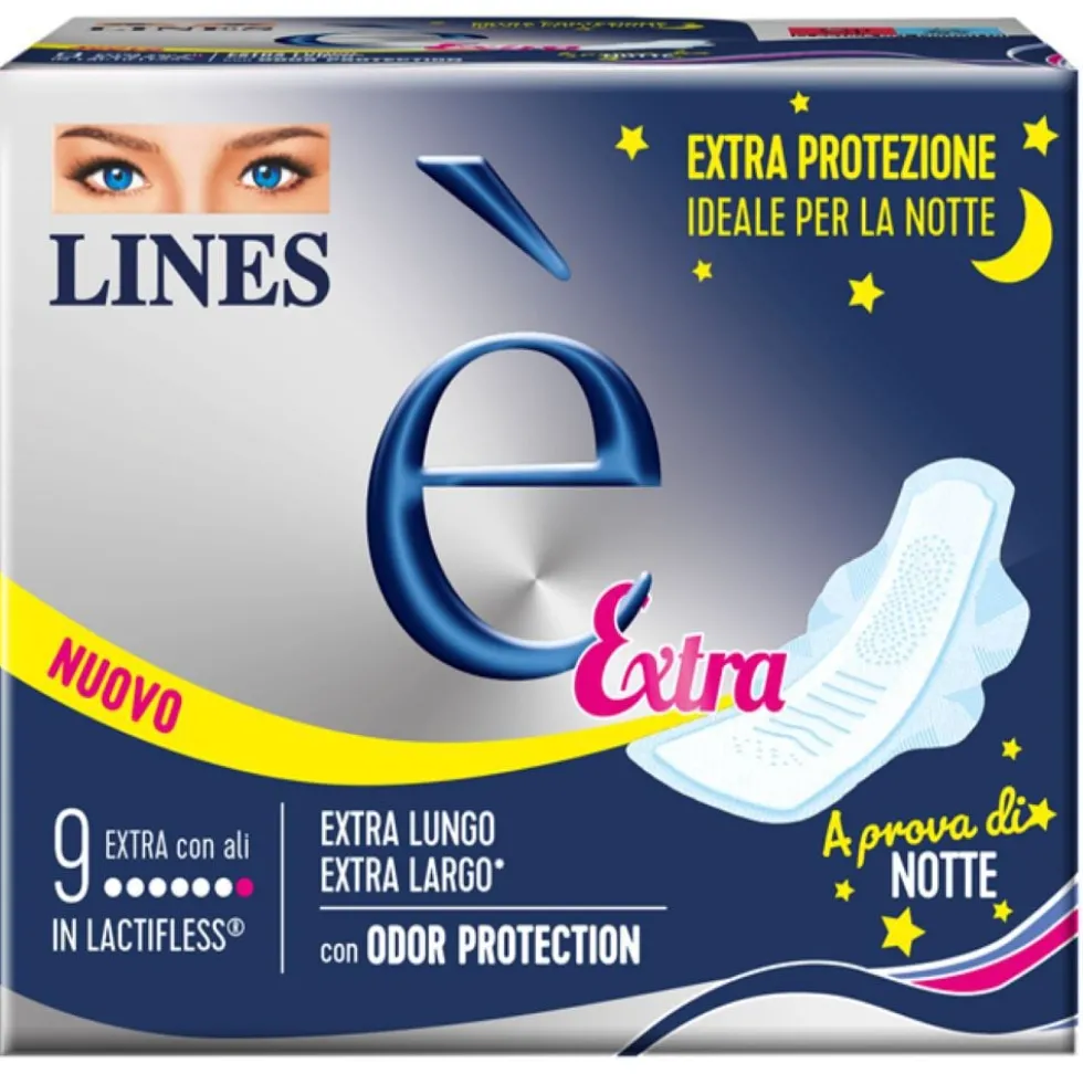 Lines è Extra 9 Assorbenti