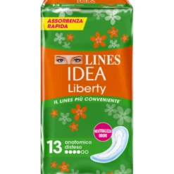 Lines Idea Liberty Giorno Disteso 13 Assorbenti