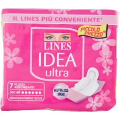 Lines Idea Ultra Flussi Abbondanti 7 Assorbenti