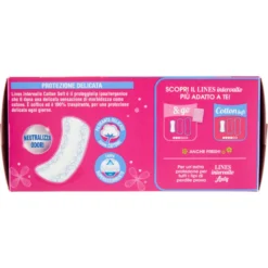Lines Intervallo Cotton Soft Regular Disteso 40 Proteggislip