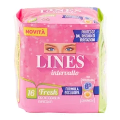 Lines Intervallo Fresh Ripiegato 16 Proteggislip