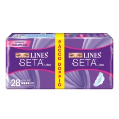 Lines Seta Ultra Ali 28 Assorbenti