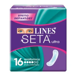 Lines Seta Ultra Anatomico 16 Assorbenti