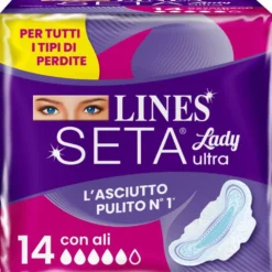 Lines Seta Ultra Lady 14 Assorbenti