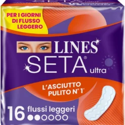 Lines Seta Ultra Leggero 16 Assorbenti
