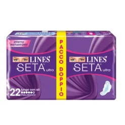 Lines Seta Ultra Lungo 22 Assorbenti