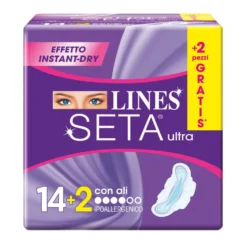 Lines Seta Ultra Lungo 16 Assorbenti