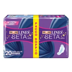 Lines Seta Ultra Notte 20 Assorbenti
