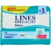 Lines Specialist Assorbenti Rettangolari 24 Pezzi