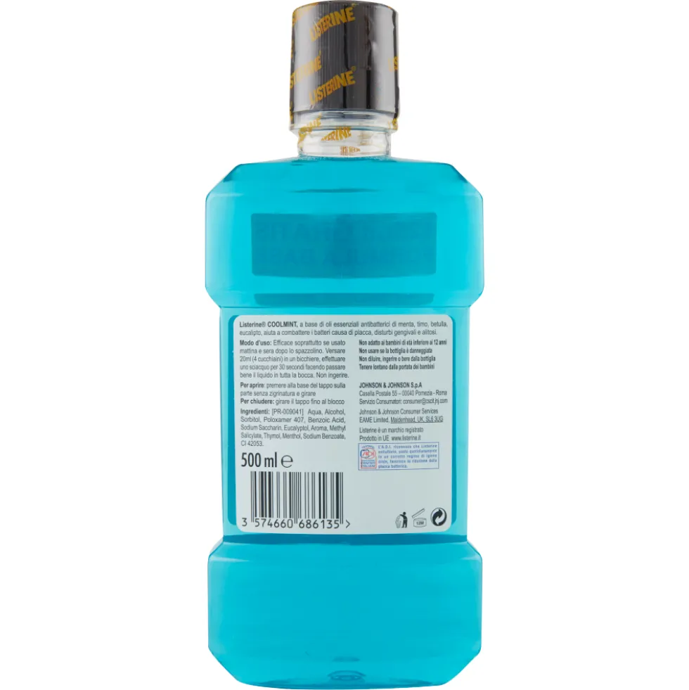 Listerine Colluttorio Coolmint 500 ml