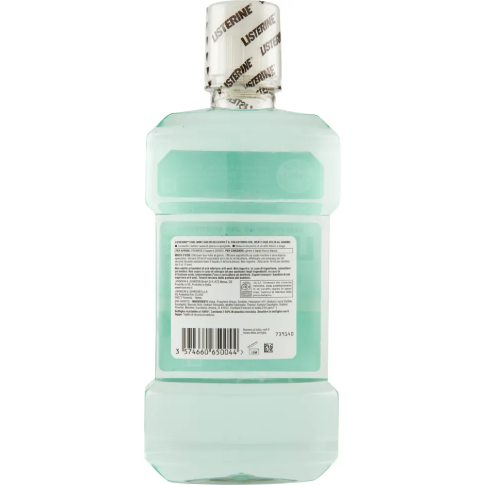 Listerine Cool Mint Gusto Delicato 500 ml