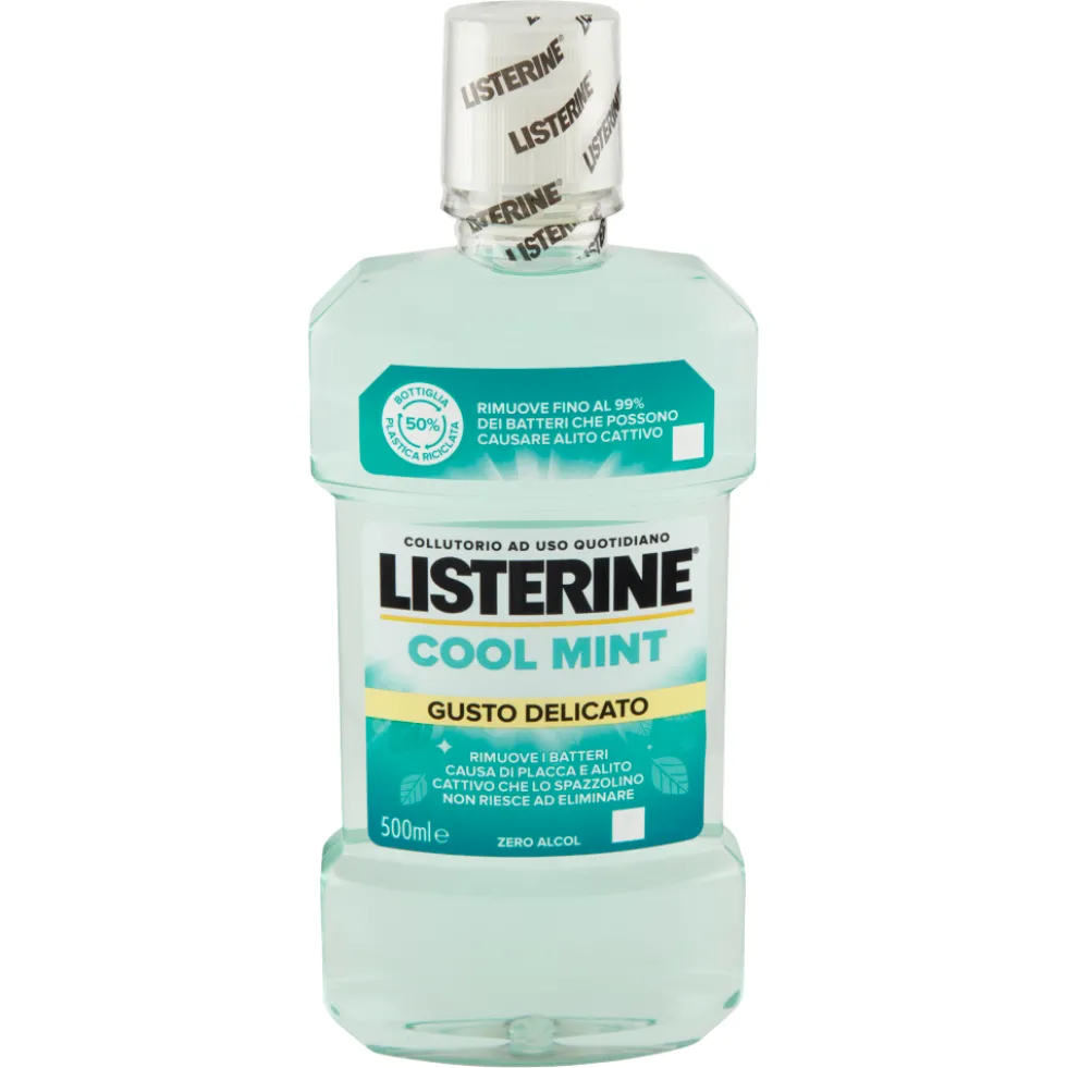 Listerine Cool Mint Gusto Delicato 500 ml