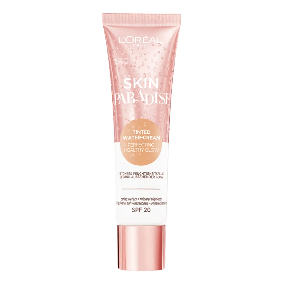 L'Oréal Crema Colorata Infusa d'Acqua Skin Paradise SPF 20 Medium N.02