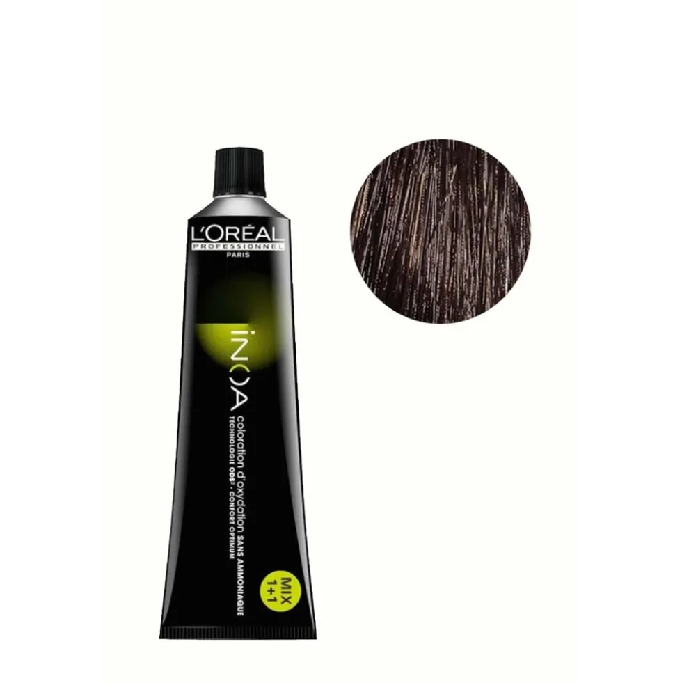 L'Oréal Inoa Colorazione Permanente Castano N.4