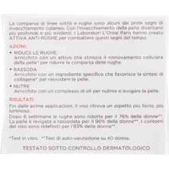L'Oréal Paris Attiva Anti-Rughe Trattamento Intensivo Anti-rughe 50 ml