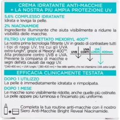 L'Oréal Paris Bright Reveal Crema Idratante Anti-Macchie Spf 50 50 ml