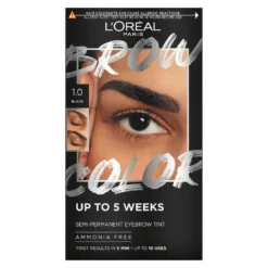 L'Oréal Paris Brow Color Tinta Sopracciglia 1.0 Black