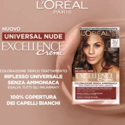 L'Oréal Paris Colorazione Permanente senza Ammoniaca Castano Chiaro N.5U