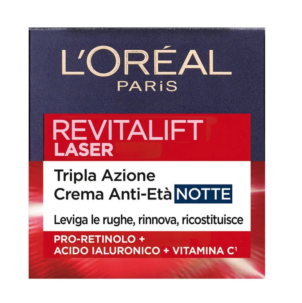 L'Oréal Paris Revitalift Laser X3 Crema-Maschera Anti-Età Notte 50 ml