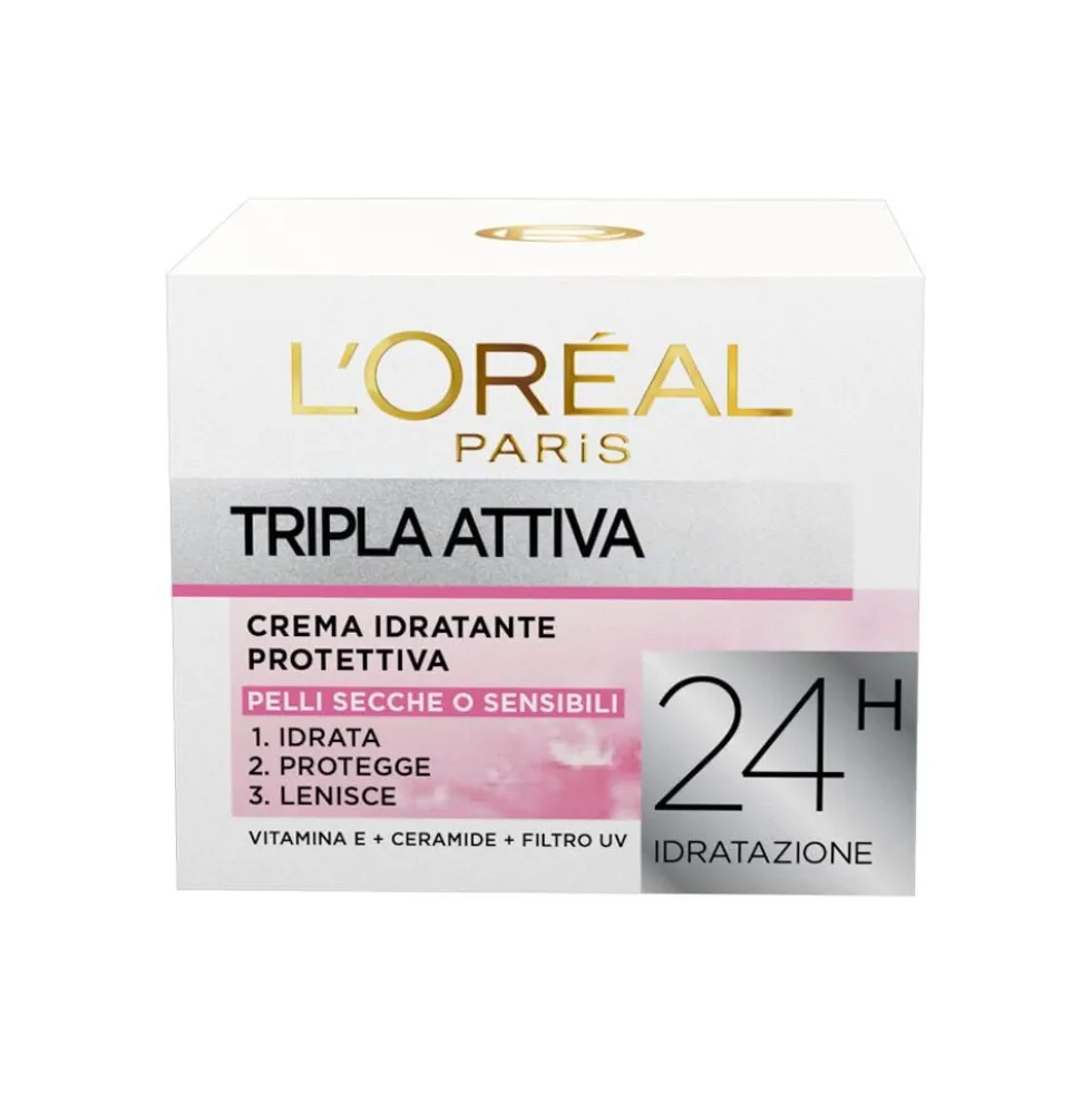 L'Oréal Paris Tripla Attiva Crema idratante Protettiva 50 ml
