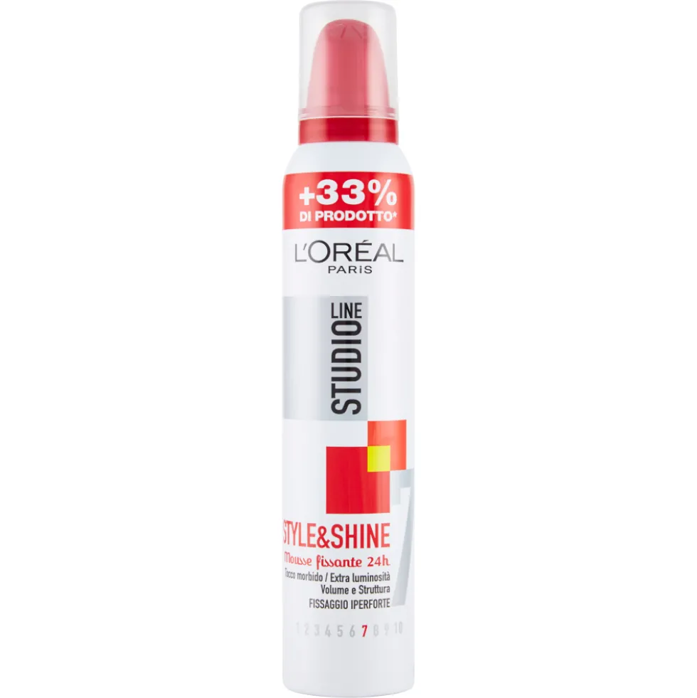 L'Oréal Studio Line Style&shine Mousse Iperforte 200 ml