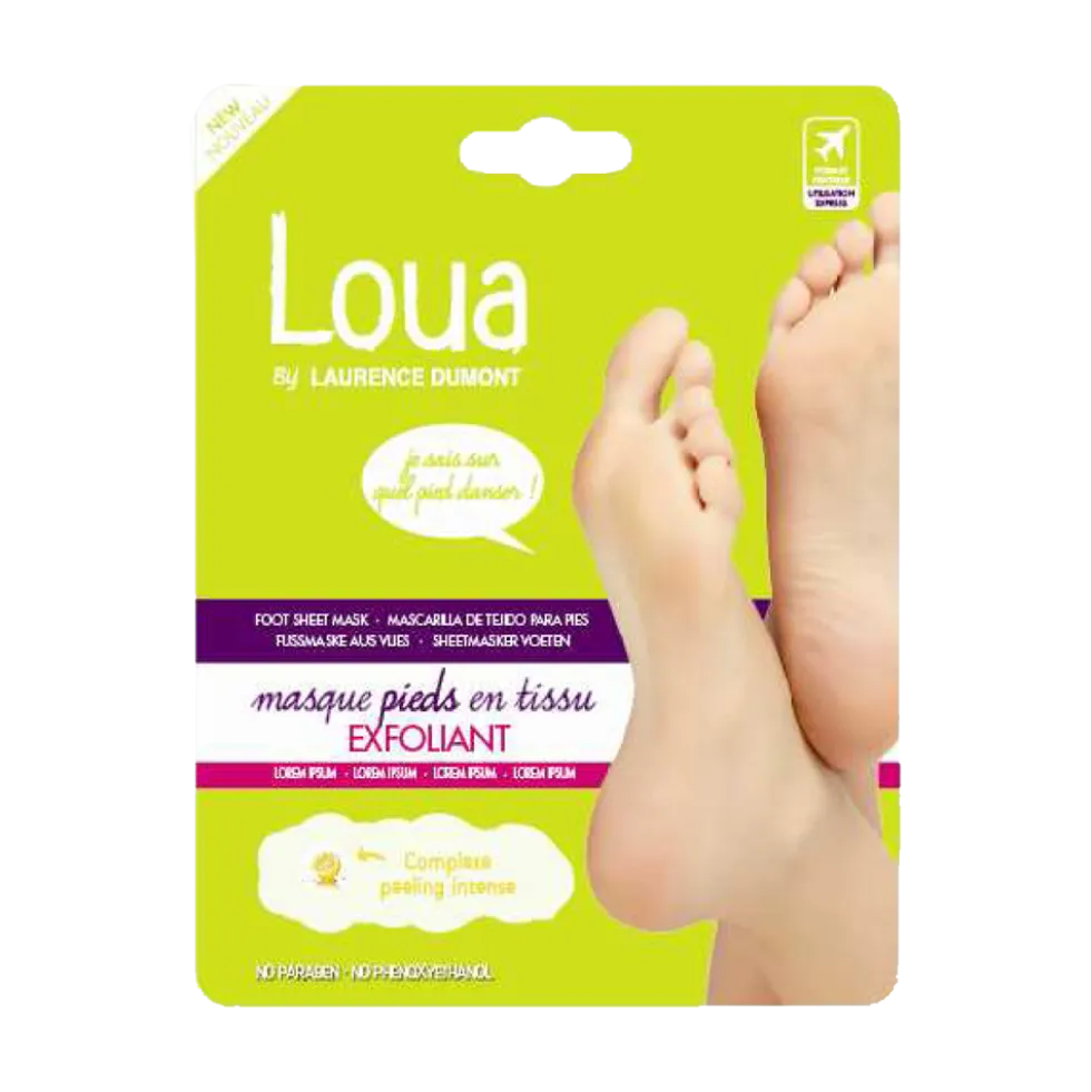 Loua Esfoliante Maschera Piedi