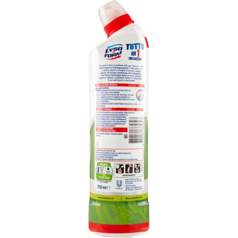 Lysoform Tutto in 1 Wc Gel 750 ml assortito
