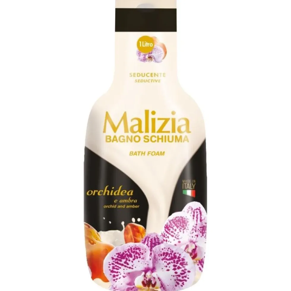 Malizia Bagno Orchidea e Ambra 1000ml