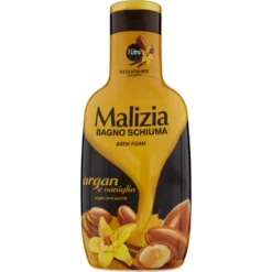 Malizia Bagno Schiuma Argan e Vaniglia 1000 ml